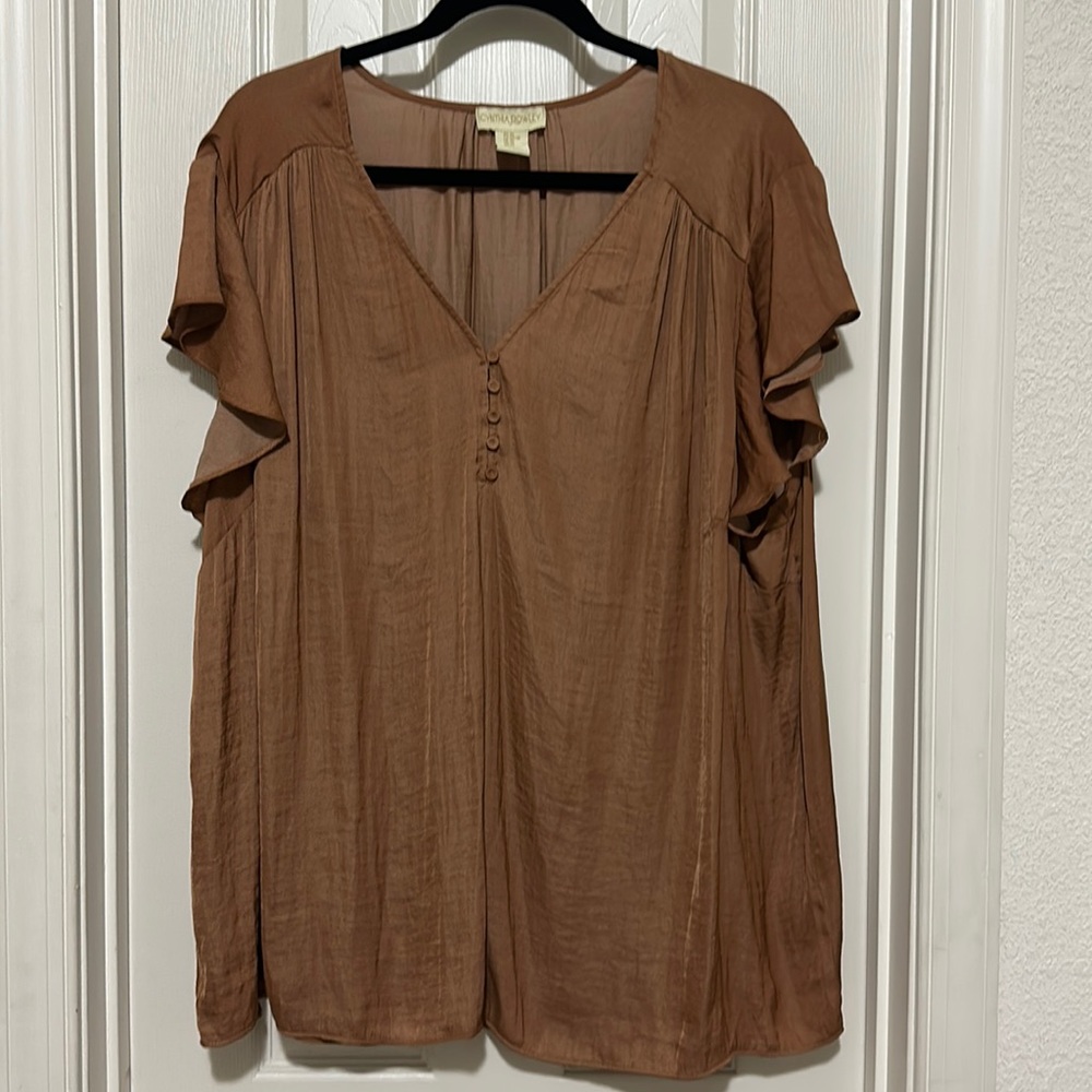 CYNTHIA ROWLEY Short sleeve.